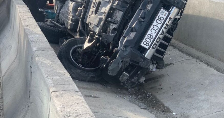 
Əflatun Amaşov qəza keçirib- Foto