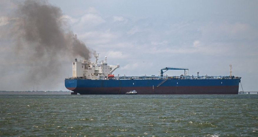 Дрон атаковал турецкий танкер