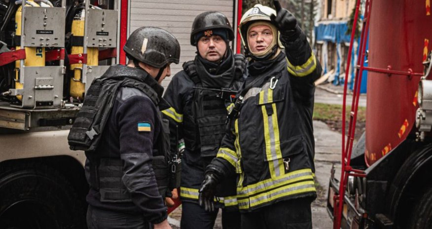 Российский дрон ударил по ресторану в Харькове