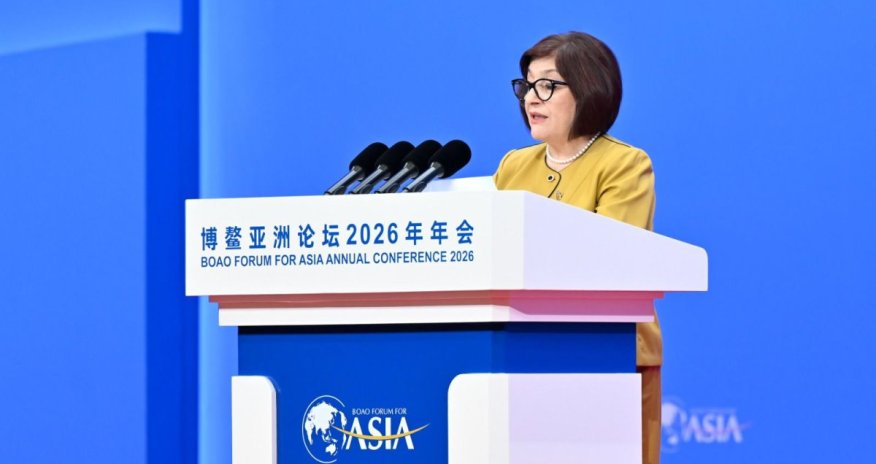 Сахиба Гафарова в Китае: встреча с Чжао Лэцзи и выступление на форуме