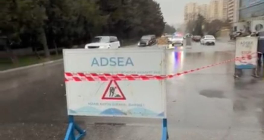 ADSEA intensiv yağışlarla əlaqədar gücləndirilmiş iş rejimində çalışır