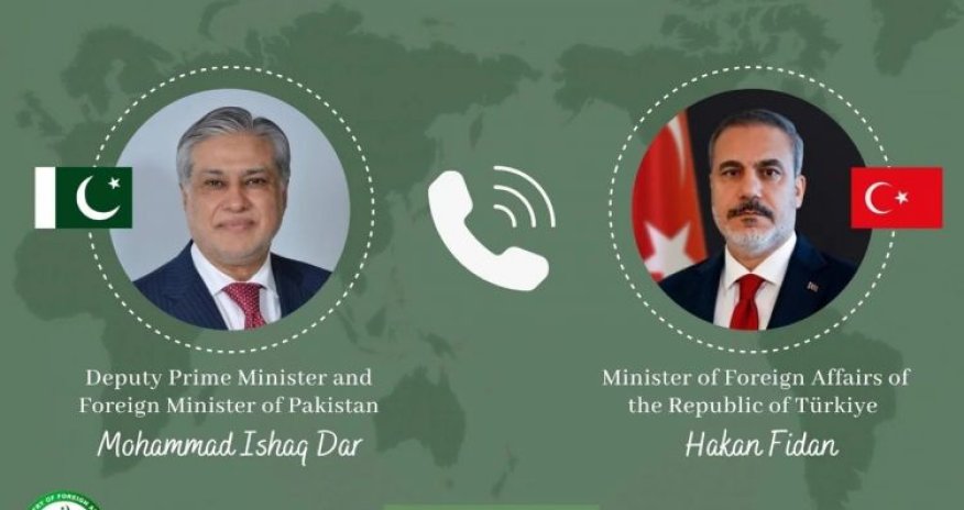 Pakistan və Türkiyənin XİN başçıları Yaxın Şərqdəki gərginliyi müzakirə ediblər