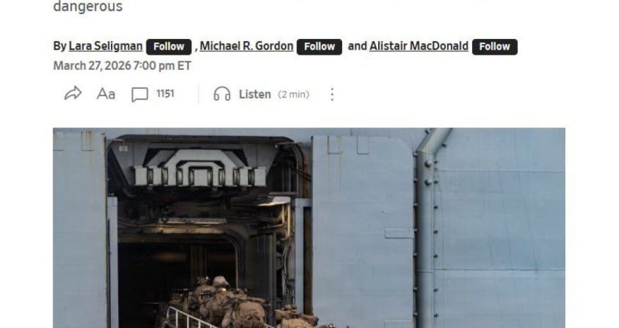 Американский контингент могут развернуть у границ Ирана