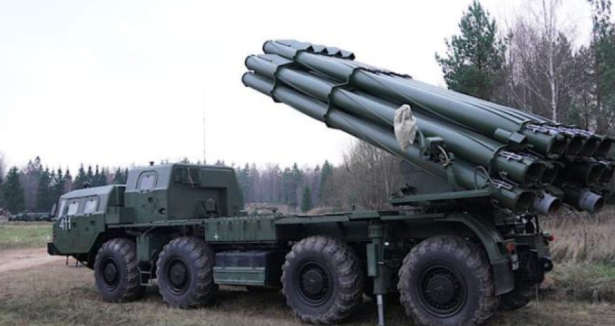 Уничтожение российских РСЗО в Крыму