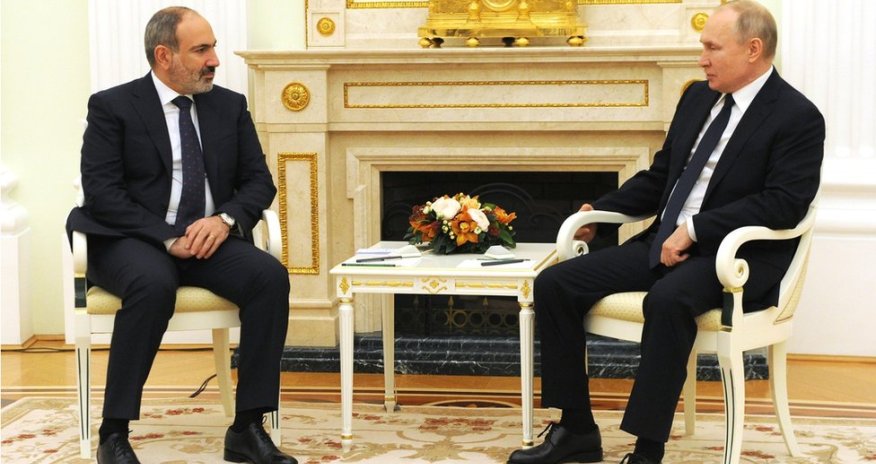 Песков: Путин и Пашинян продолжат переговоры за завтраком в формате "один на один"