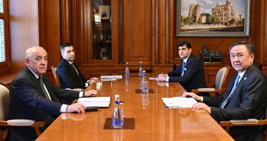 Baş nazir TDT Baş katibi ilə görüşüb