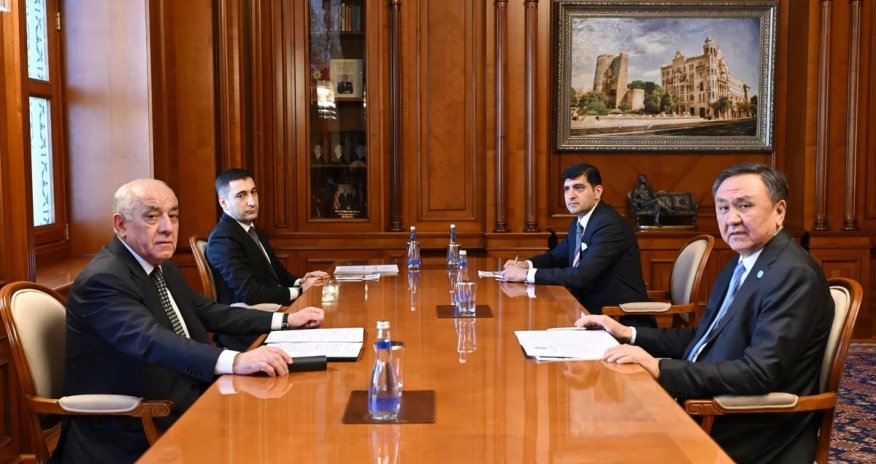 Встреча Али Асадова и генсека ОТГ