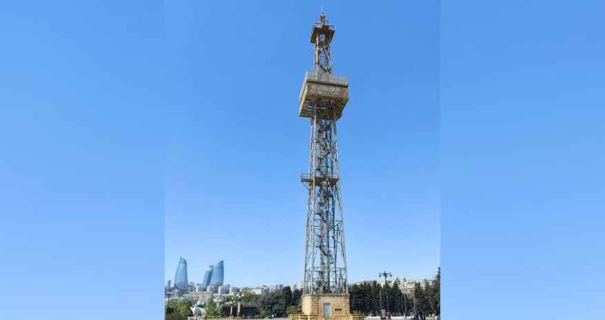 Bulvarda Milli Etalon Vaxtı göstərilir