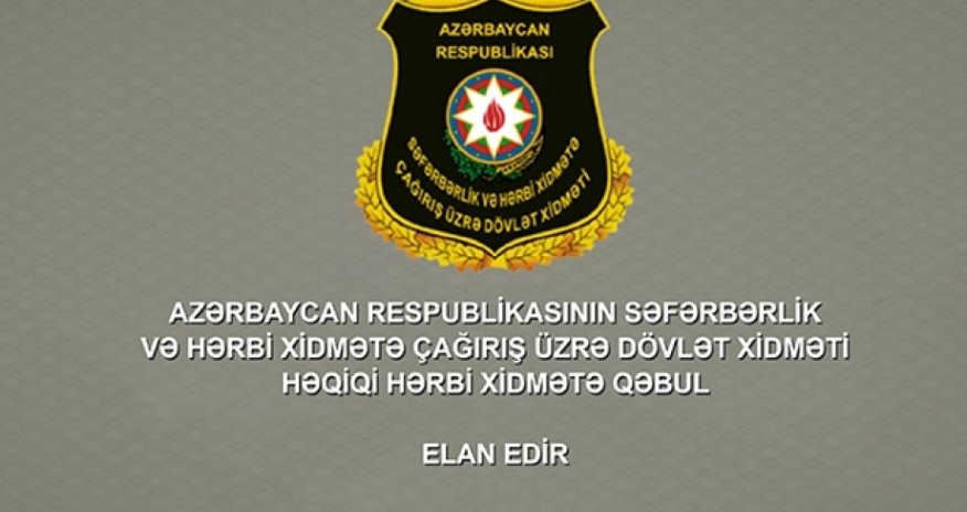 
Səfərbərlik Xidməti 34 əməkdaşıilə bağlı Baş Prokurorluğa müraciət edib