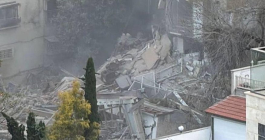 Удар Ирана по израильской Хайфе