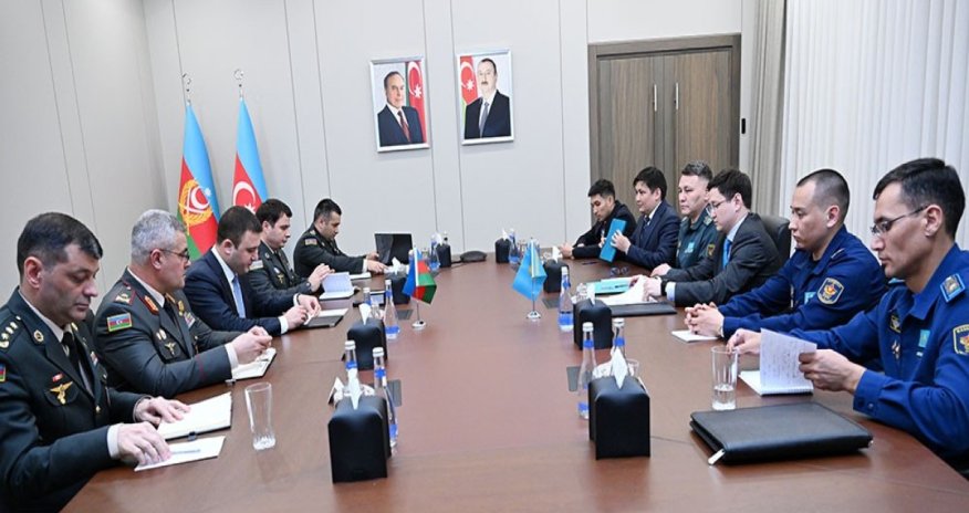 Qazaxıstan müdafiə nazirinin müavini Azərbaycana gəlib