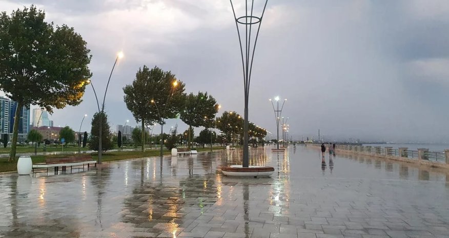 Sabah Bakıya yağış yağacaq - Proqnoz