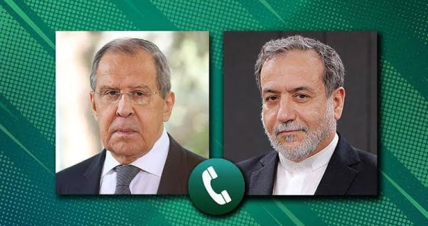 Əraqçi rusiyalı həmkarı ilə telefon danışığı aparıb