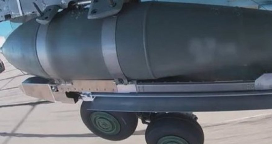 Российскую авиабомбу уронили на Белгородскую область