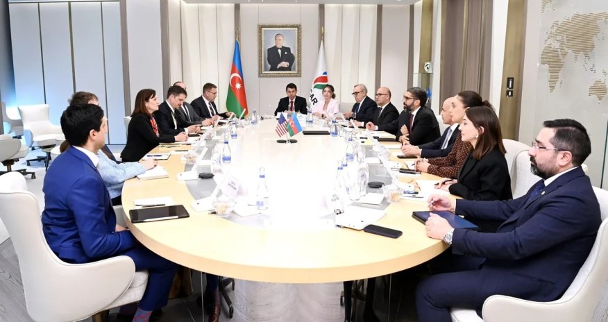 SOCAR-ın prezidenti ABŞ rəsmiləri ilə görüşüb