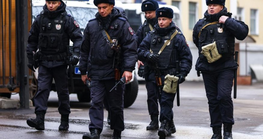 В России расстреляли полицейских