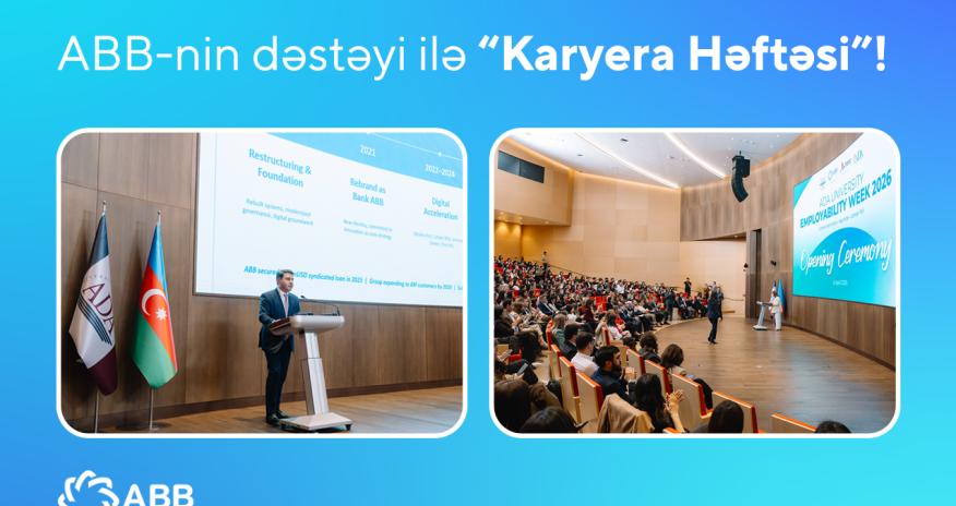 ABB-nin dəstəyi ilə ADA Universitetində &ldquo;Karyera Həftəsi&rdquo;!