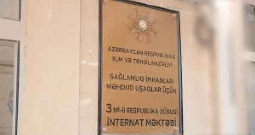 Bakıda eşitmə məhdudiyyətli uşaqların məktəbində yanğın olub- Yenilənib