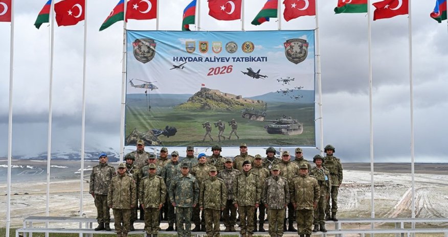 Türkiyə və Azərbaycan Silahlı Qüvvələrinin iştirakı ilə hərbi təlimlər keçirilib