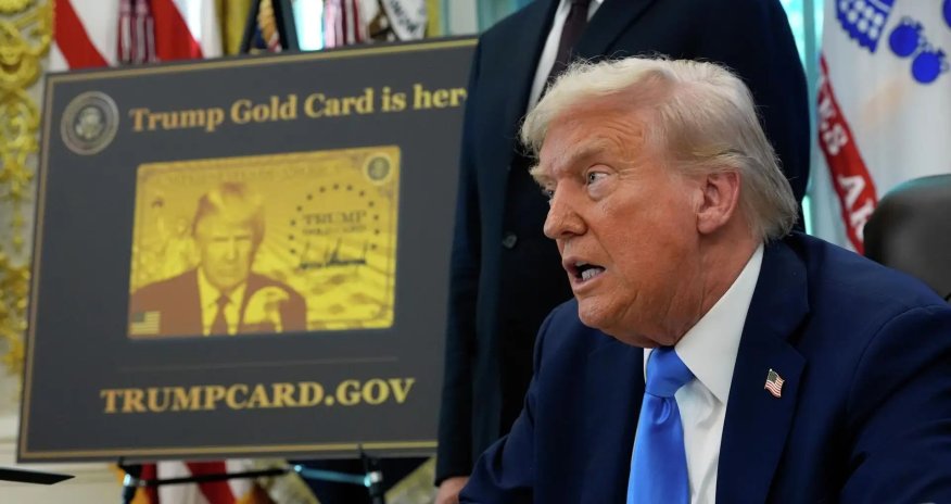 Trampın qızıl kartını əldə etmək üçün 1 milyon dollarınızdan keçməlisiz