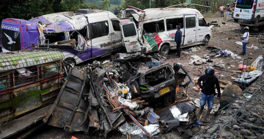 Число погибших при теракте в Колумбии возросло до 20