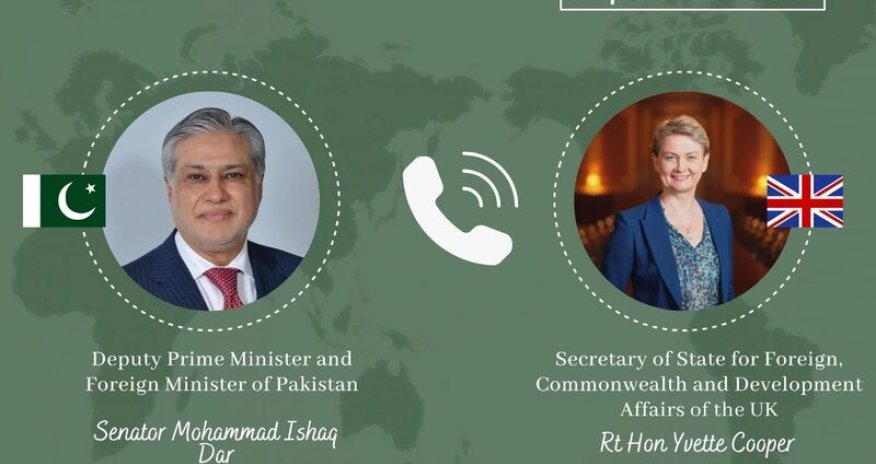 Pakistan və Böyük Britaniya XİN rəhbərləri regional vəziyyəti müzakirə ediblər