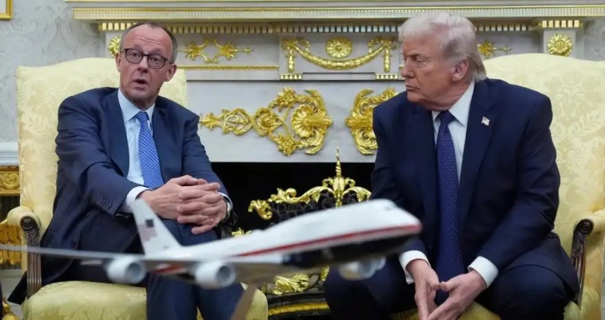 Tramp Almaniyadakı ABŞ qoşunlarının azaldılmasını nəzərdən keçirir