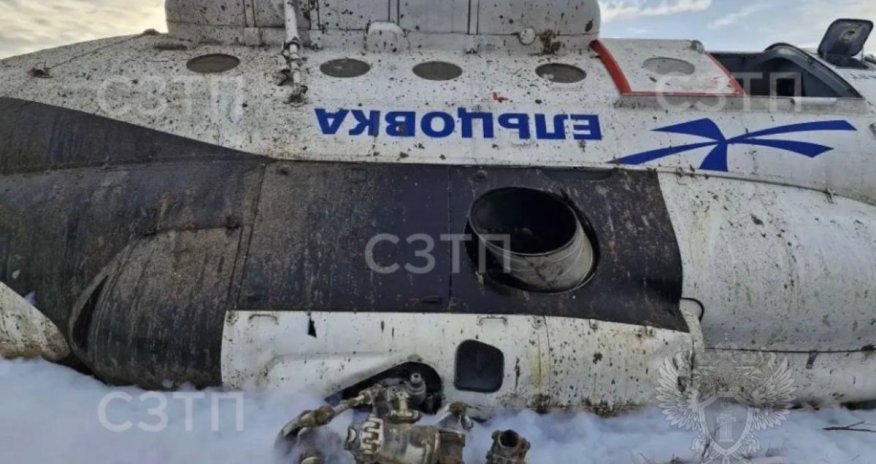 Жесткая посадка российского вертолета: много пострадавших