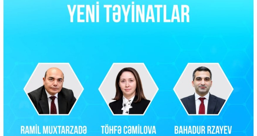 TƏBİB icraçı direktoruna üç yeni müşavir təyin edib
