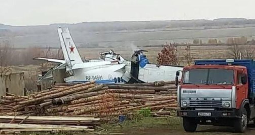 
Light aircraft crashes in Russia&rsquo;s Omsk region, killing two