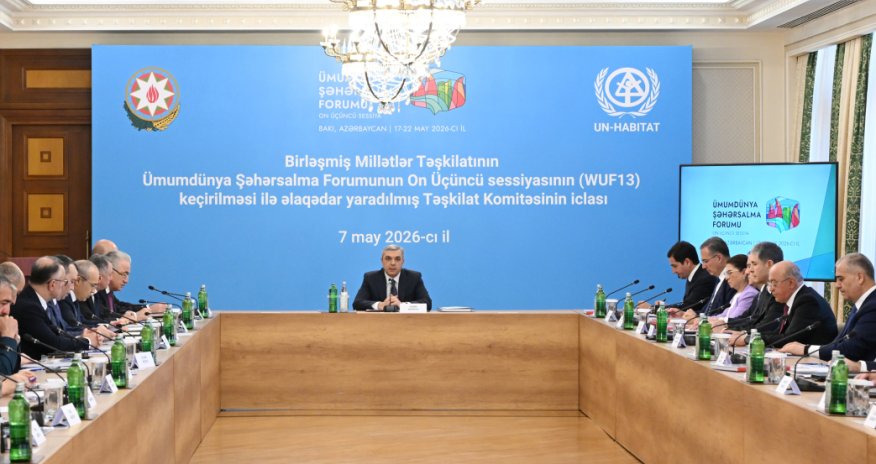 WUF13-ün təşkili ilə əlaqədar yaradılmış Təşkilat Komitəsinin iclası keçirilib