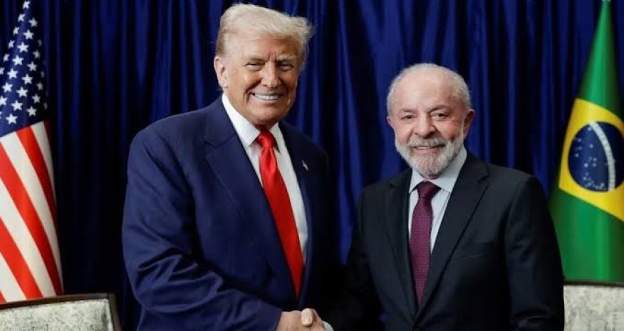 Tramp və Lula da Silva ticarət məsələlərini müzakirə ediblər