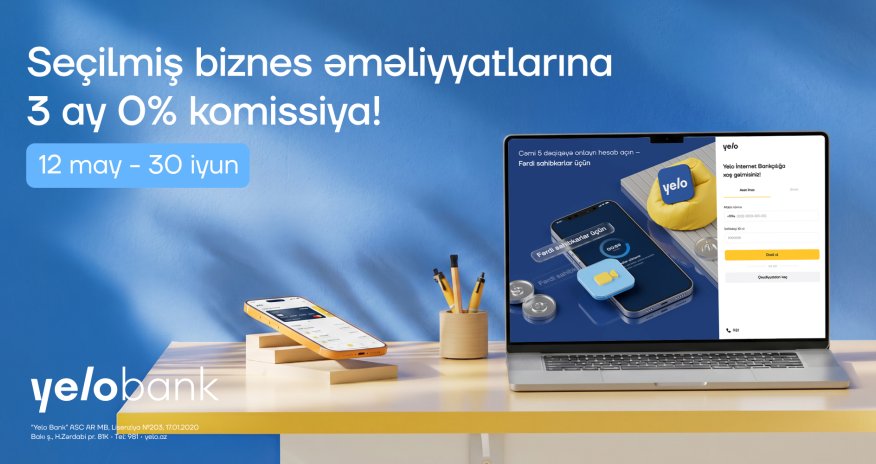 New Campaign from Yelo Bank: "Welcome to Your Business"!