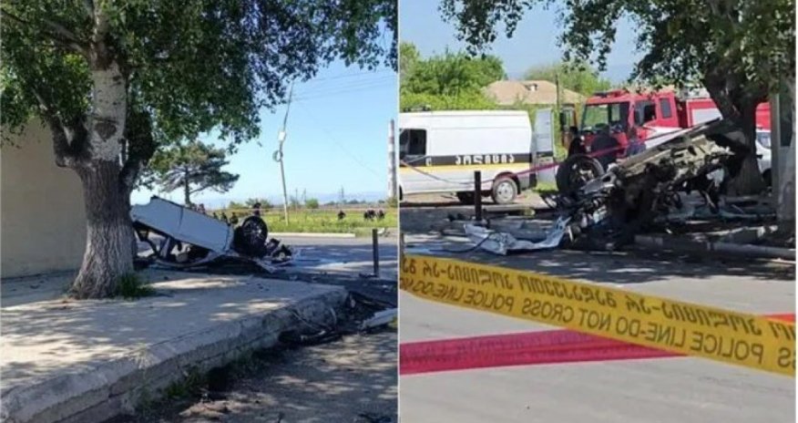 Семь азербайджанцев погибли в ДТП в Грузии