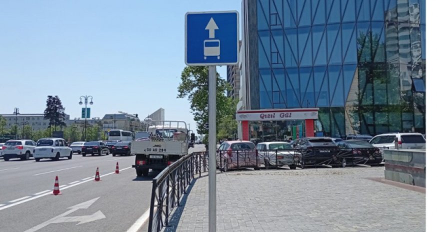Sabahdan bu zolaqlara girmək qadağandır