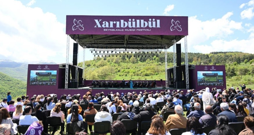 Şuşada &ldquo;Xarıbülbül&rdquo; IX Beynəlxalq Musiqi Festivalı keçirilir