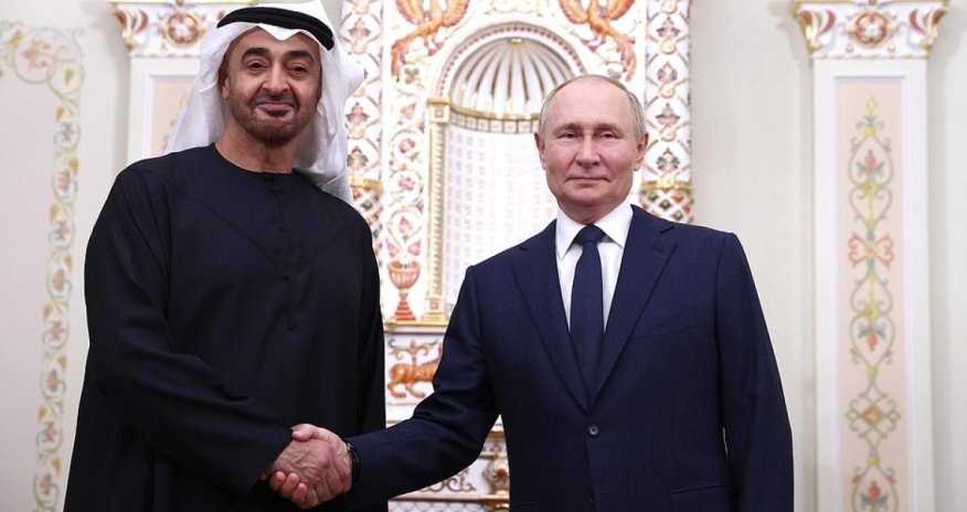 Путин созвонился с президентом Эмиратов