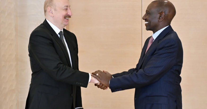 У Алиева президент Кении - Oбновлено
