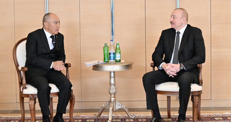 Prezident Deryageldi Orazovu qəbul edib