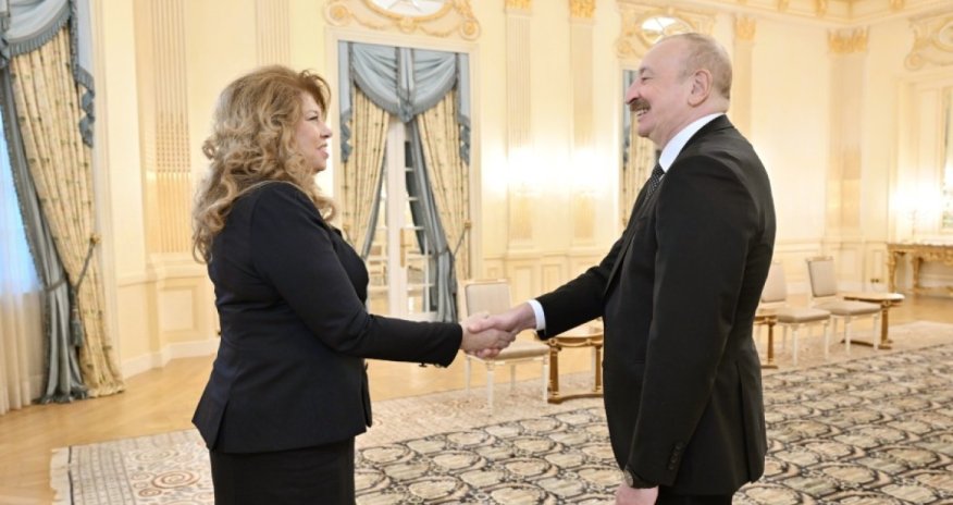 Prezident İlham Əliyev bolqarıstanlı həmkarı ilə görüşüb