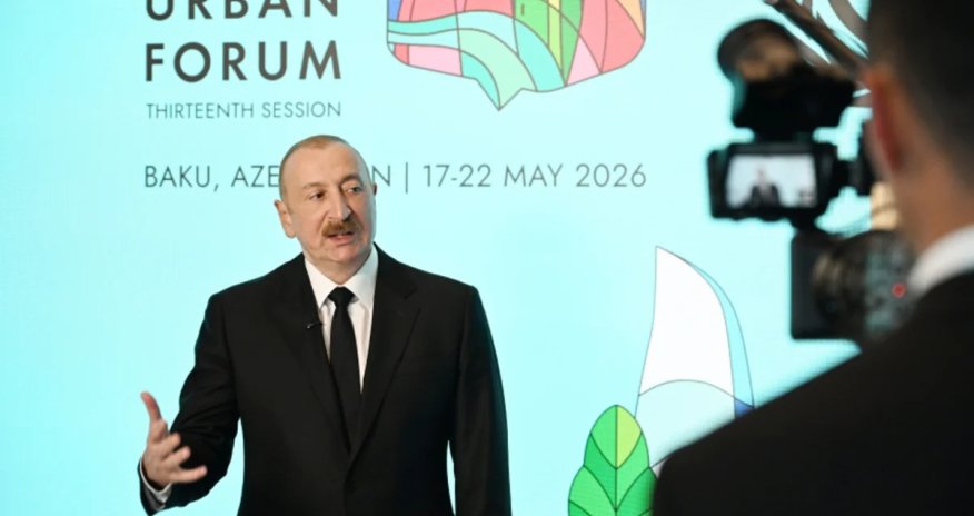 Əliyev "Euronews" televiziyasına müsahibə verib