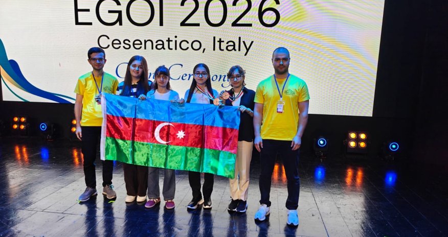 Azərbaycan məktəbliləri EGOI 2026-da iki medal qazanıblar