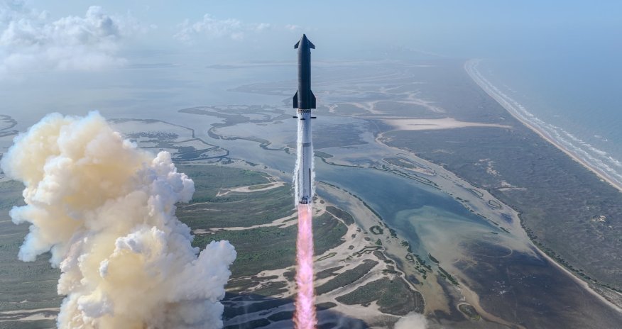 SpaceX запустила Starship в 12-й испытательный полет