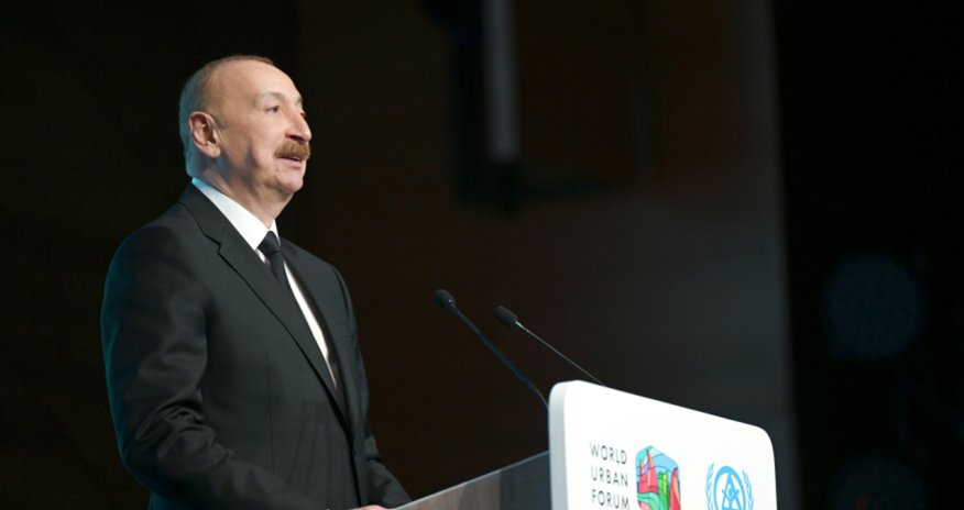 İlham Əliyevin sosial media hesabında WUF13-lə bağlı paylaşım