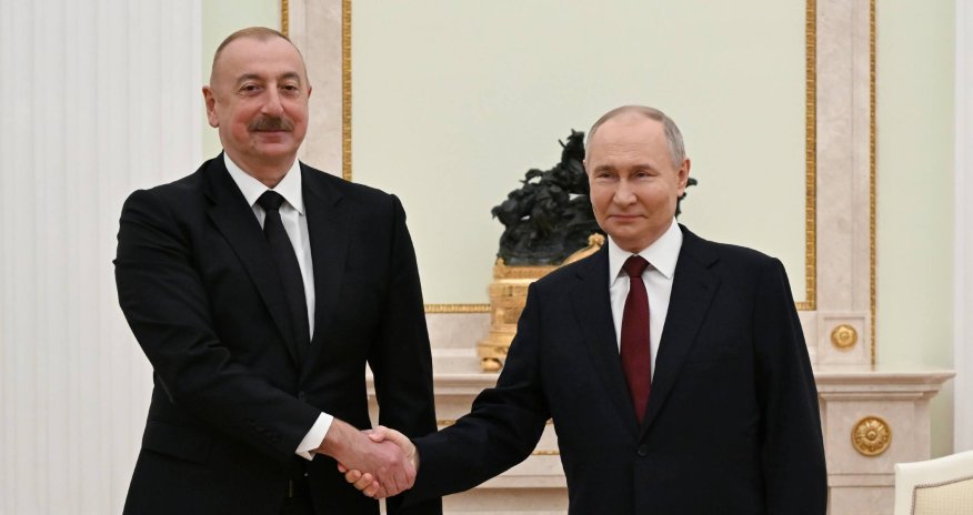 Putin İlham Əliyevi Müstəqillik Günü münasibətilə təbrik edib