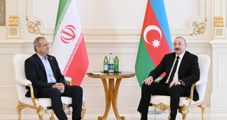 İlham Əliyev və Pezeşkian arasında telefon danışığı olub