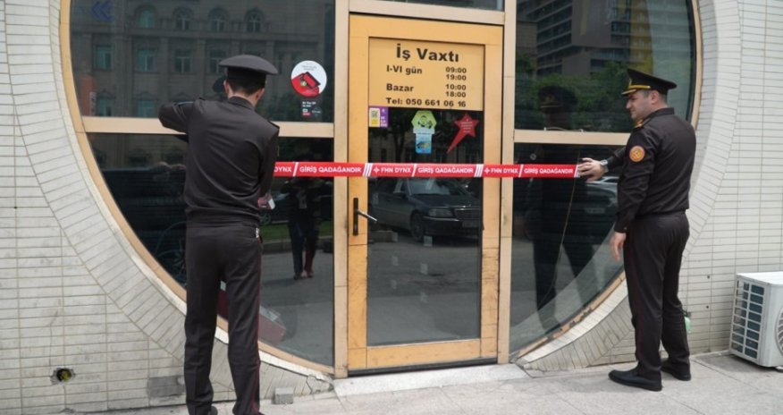 Nəsimi rayonunda yanğın təhlükəli anbarın fəaliyyəti dayandırılıb