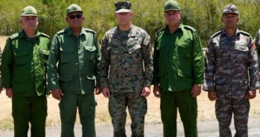 Встретились американские и кубинские военные