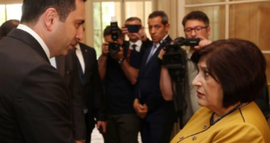 Сахиба Гафарова пригласила Алена Симоняна посетить Азербайджан