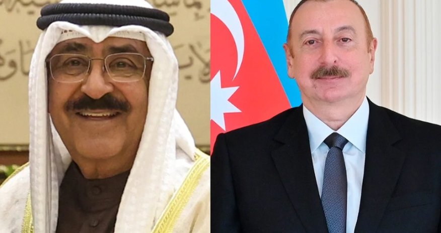 Küveyt Əmiri İlham Əliyevi təbrik edib